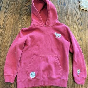 Nike Pink Pullover Hoodie with Built-in Hood